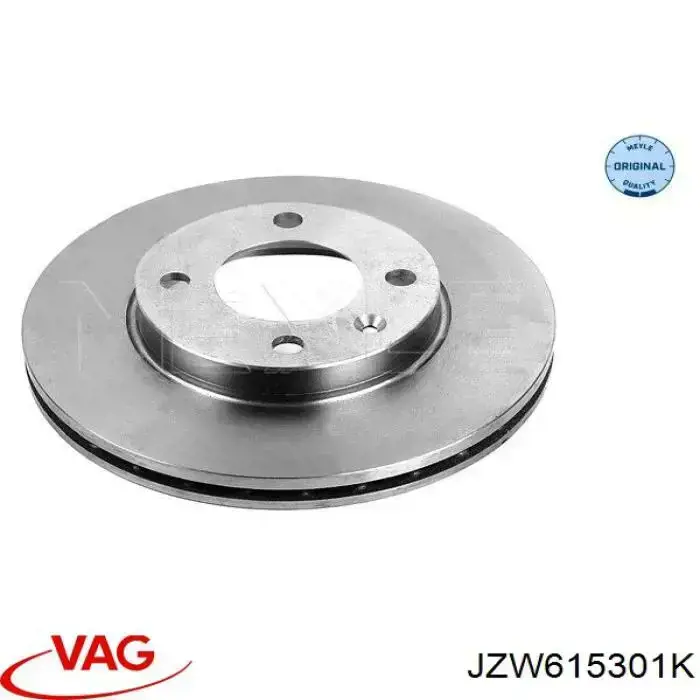 Купити JZW615301K VAG Ротор гальмівний