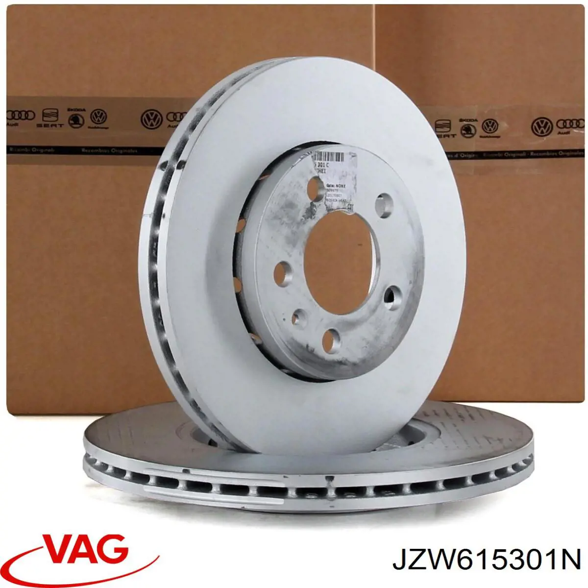 JZW615301N VAG Гальмо дискове переднє