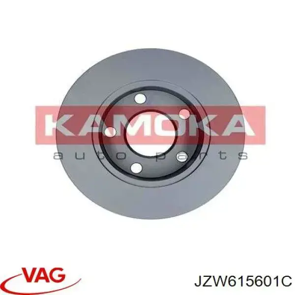 Купити JZW615601C VAG Диск заднього гальма