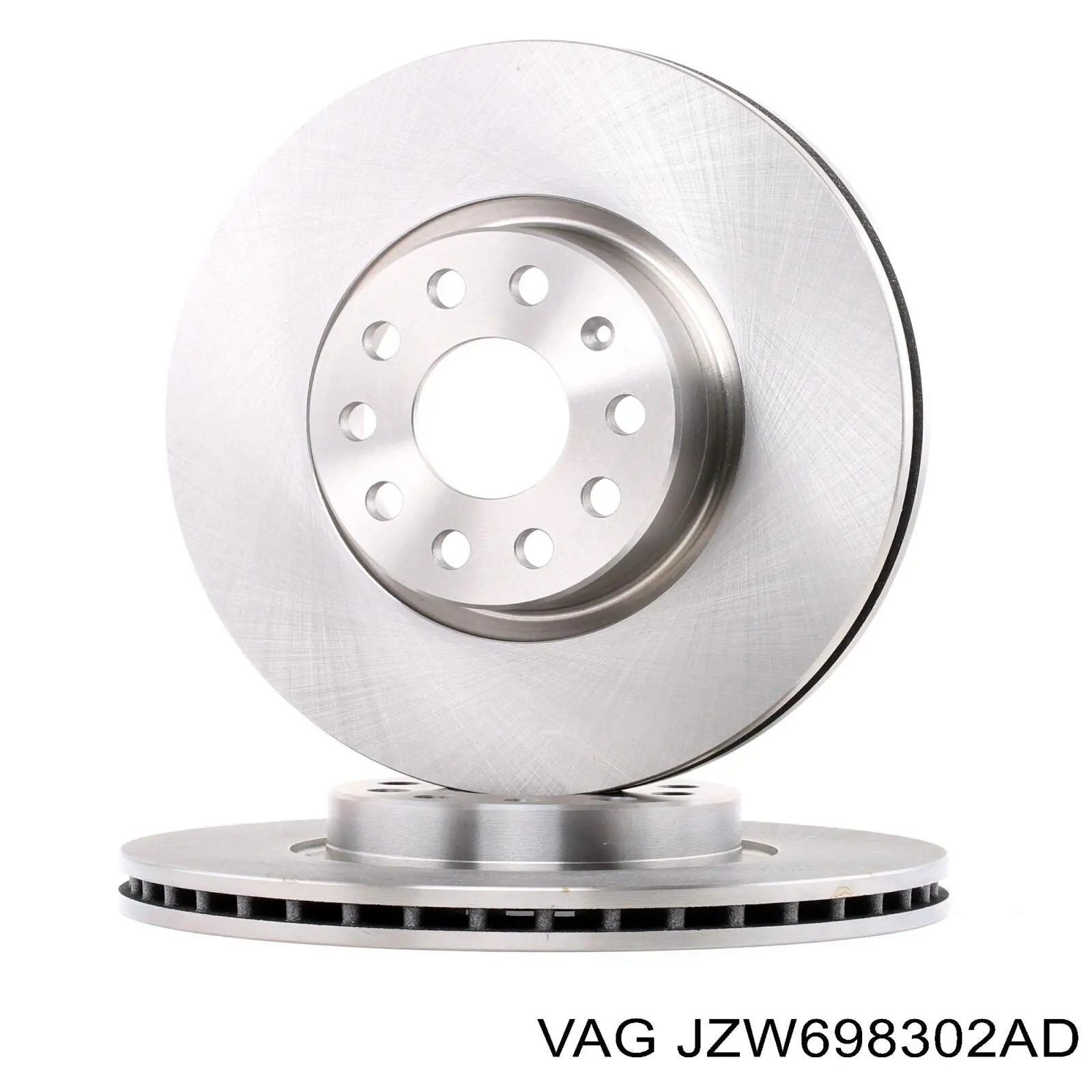 Диск переднього гальма VAG JZW698302AD ціна, від 47.82 USD