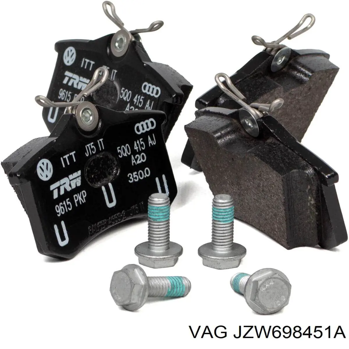 Купити JZW698451A VAG Задні колодки