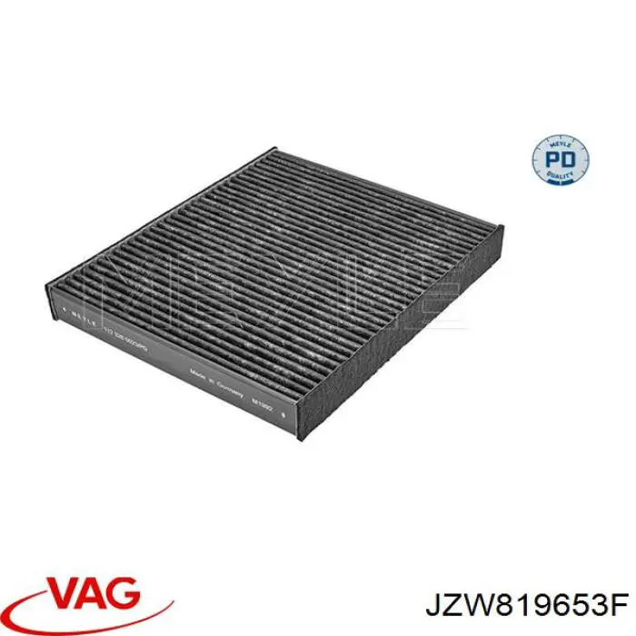 Фільтр салону JZW819653F VAG