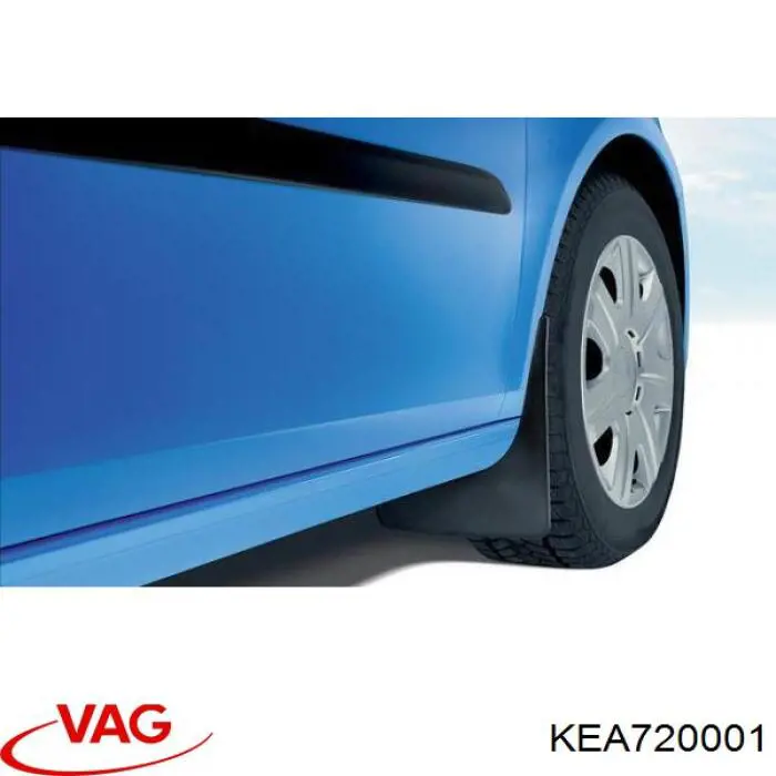 Купити Бризковики задні Skoda Fabia II 5J5, 545