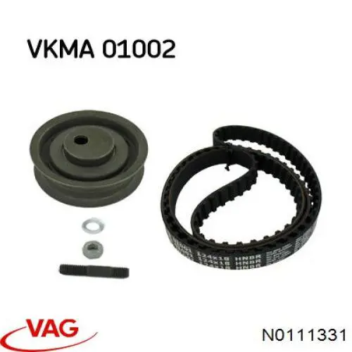Купити N000934010014 Mercedes Гайка кріплення приймальної труби глушника (штанів)
