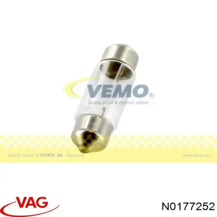 Лампочка N0177252 VAG