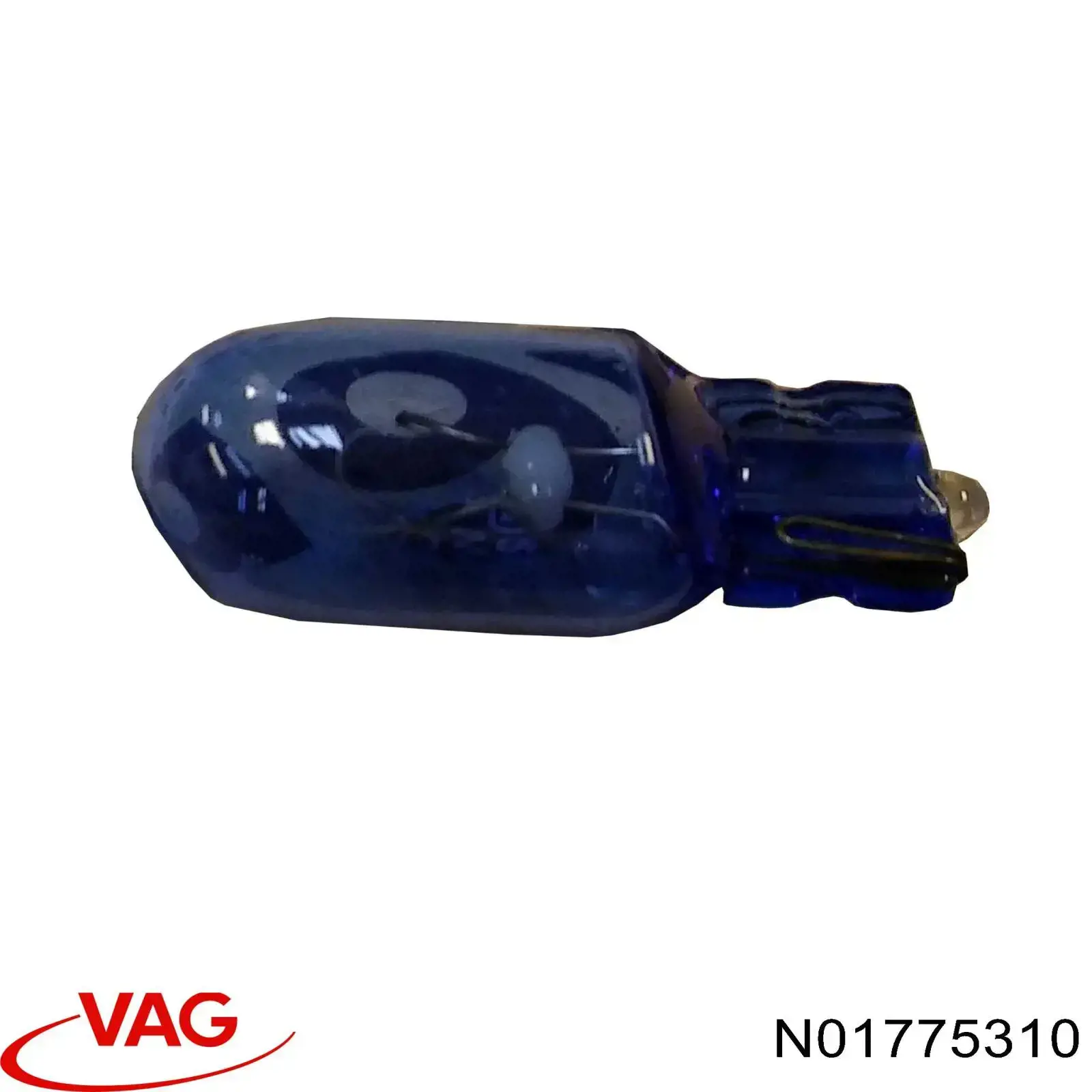 Лампочка покажчика повороту W5W12VBLUE Magneti Marelli