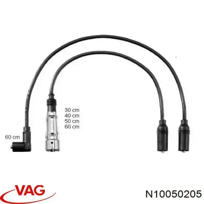 Купити N10050205 VAG Провід високовольтні, комплект
