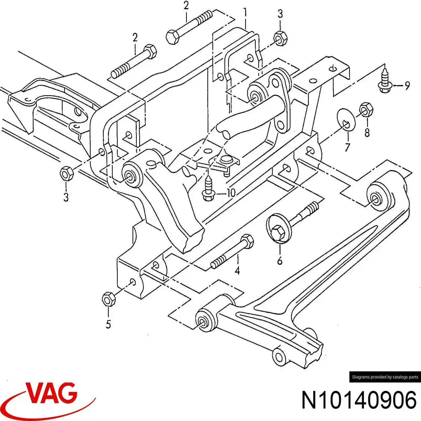  VAG N10140904 ціна, від 3.24 USD