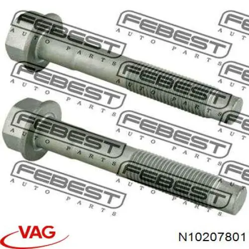 Болт заднього продольно важеля, розвальний VAG N10207801 ціна, від 18.18 USD