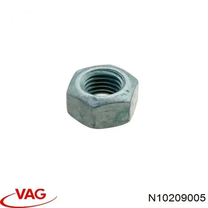 Гайка кріплення приймальної труби глушника (штанів) VAG N10209005 ціна, від 0.66 USD