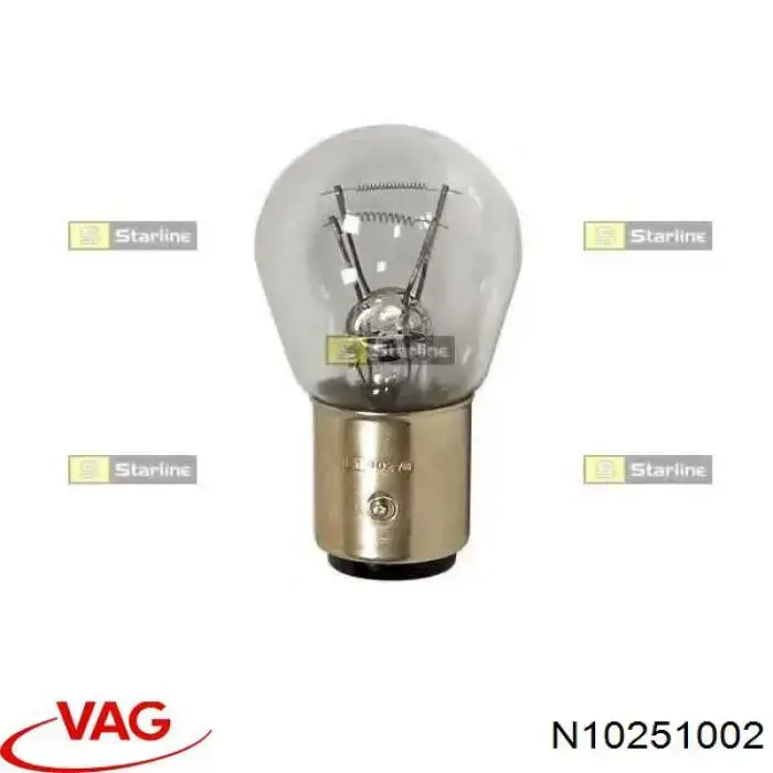 Лампи VAG N10251002 ціна, від 5.09 USD