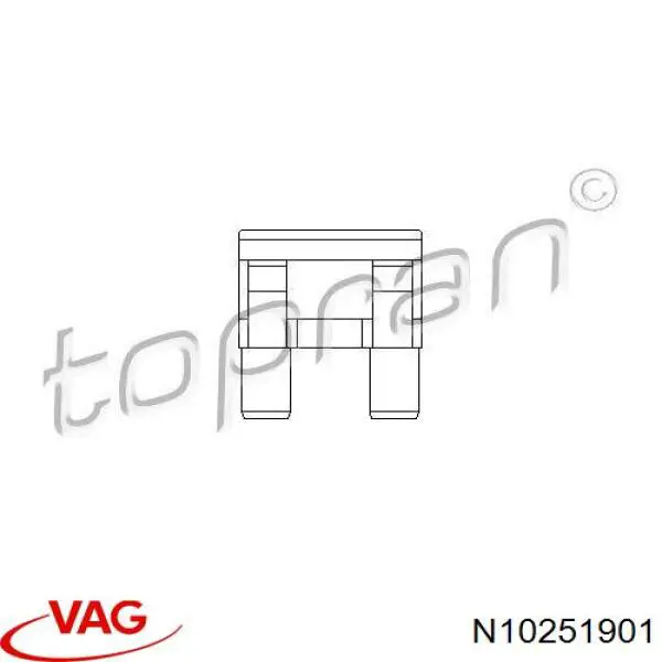 Запобіжники (електричних ланцюгів) Ford 3723836