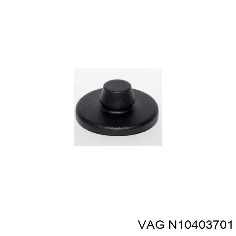 Купити N10403701 VAG Диск заднього гальма