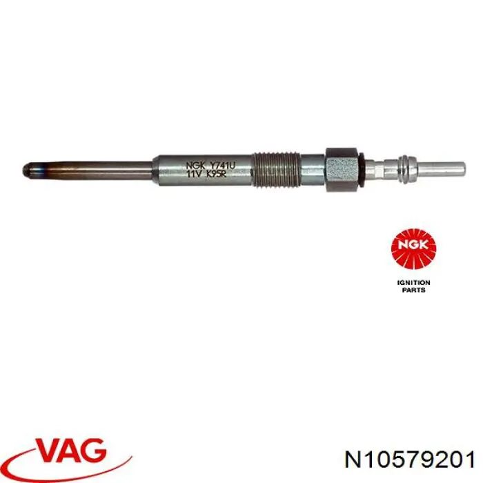 Свічки запалювання VAG N10579201
