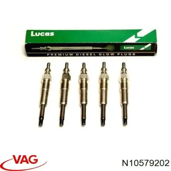 Свіча накалу VAG N10579202 ціна, від 12.42 USD
