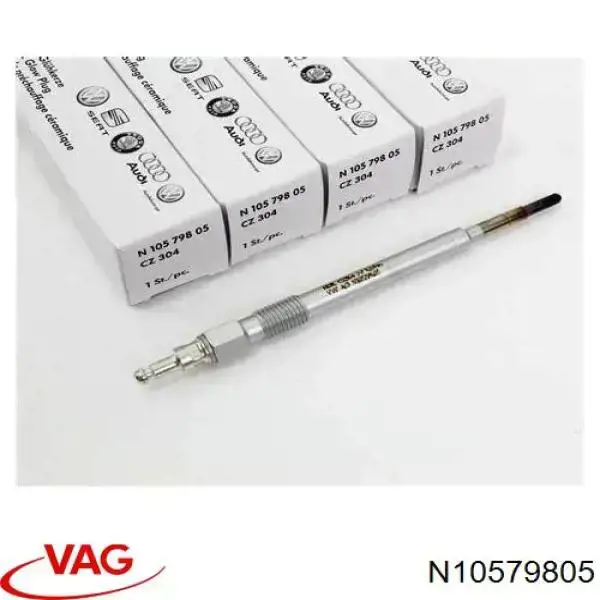 Свічка накалу N10579805 VAG