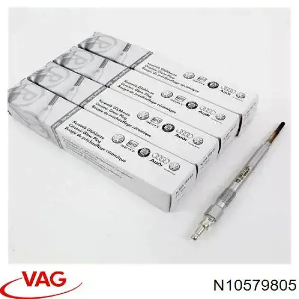 Свічки запалювання VAG N10579805