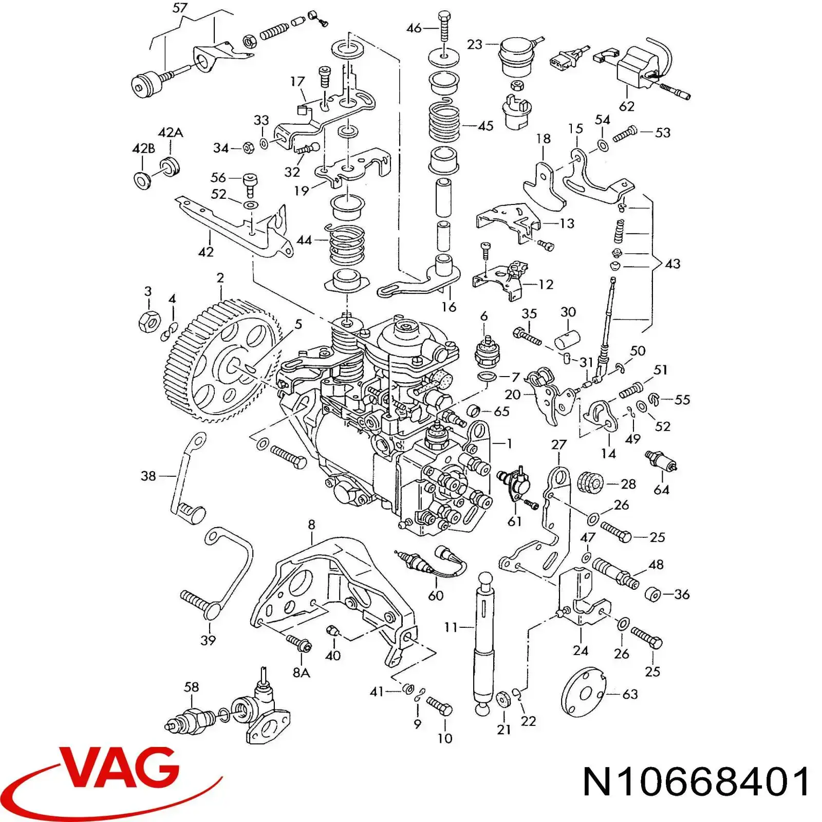 Болт VAG 111821145 ціна, від 2.72 USD