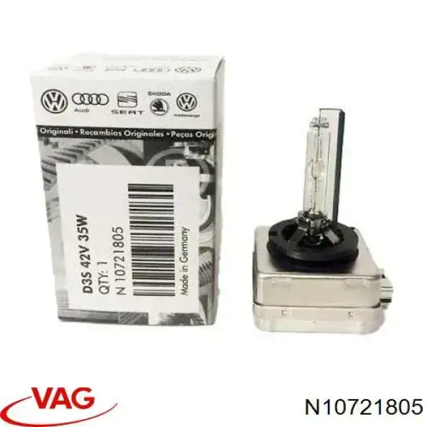 Ксенон VAG N10721805 ціна, від 48.14 USD