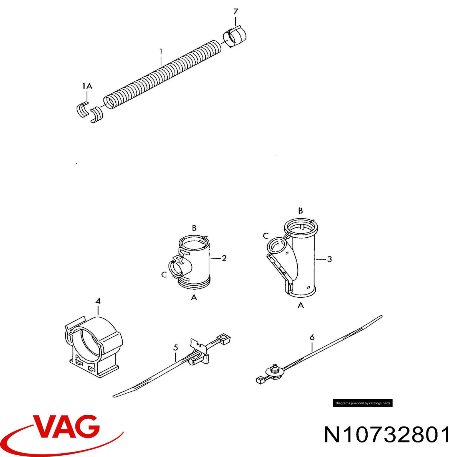 Купити N10732801 VAG 
