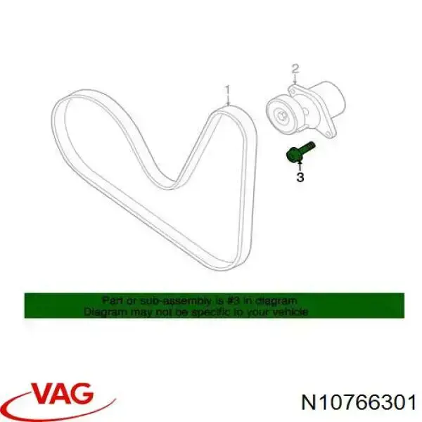 Купити N10766301 Porsche Болт гбц