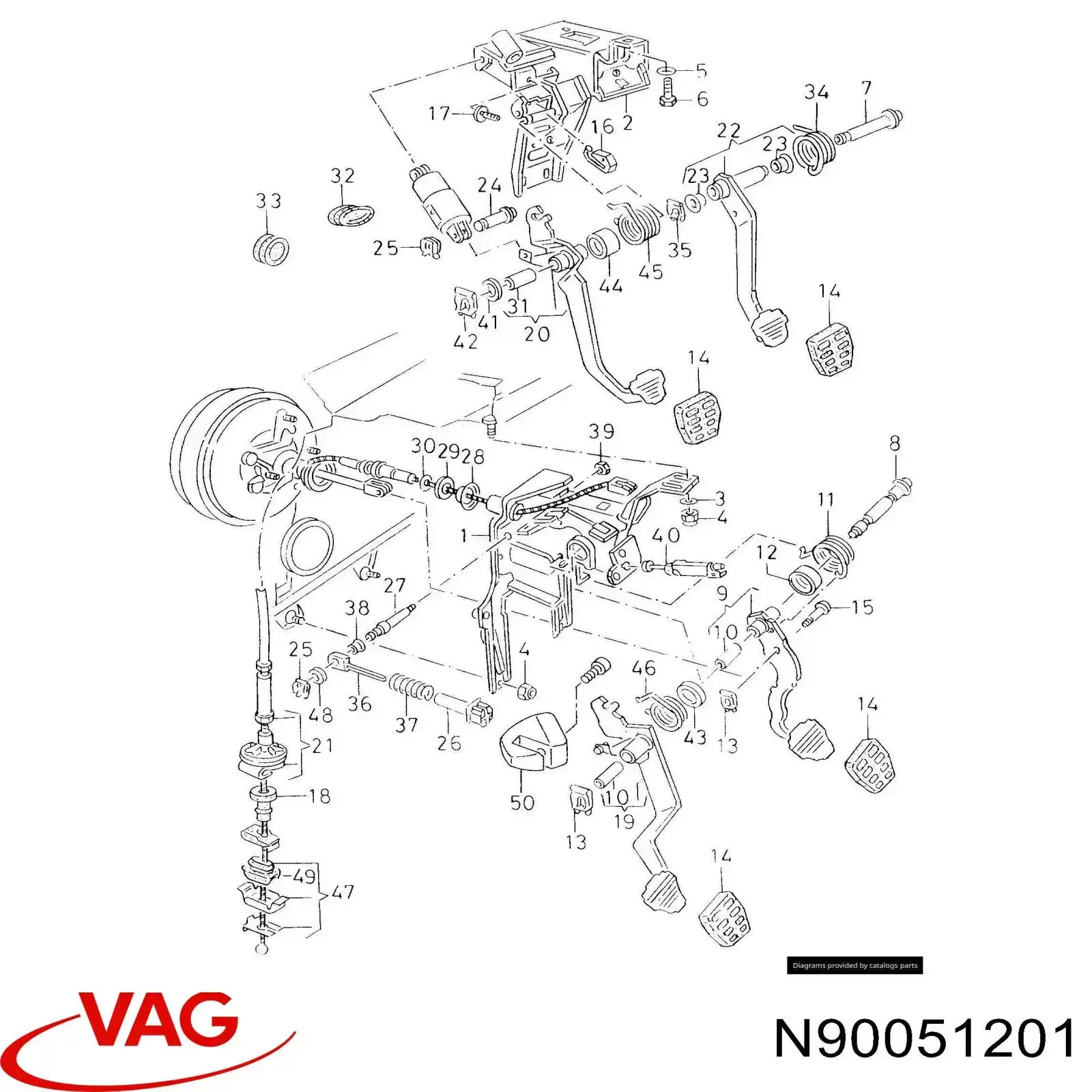  VAG N90051201 ціна, від 1.58 USD