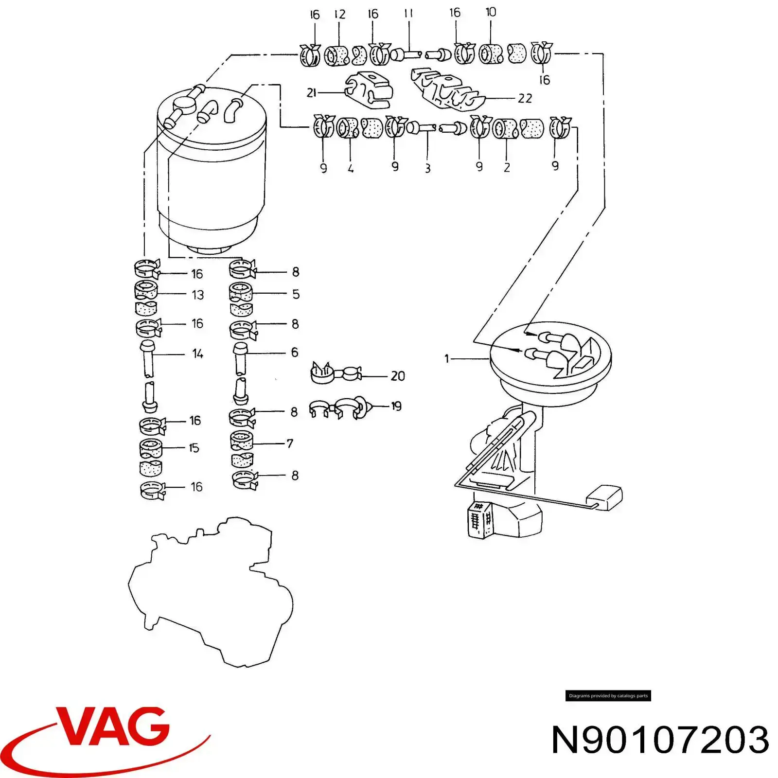  N90107203 VAG