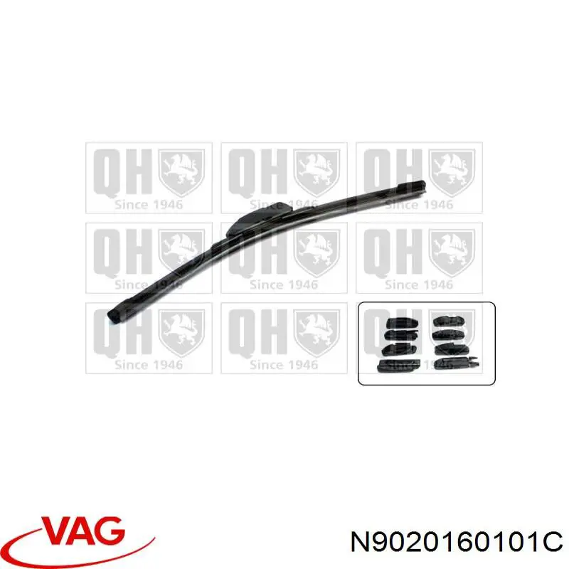 Кліпса кріплення бризковика VAG N9020160101C ціна, від 0.26 USD