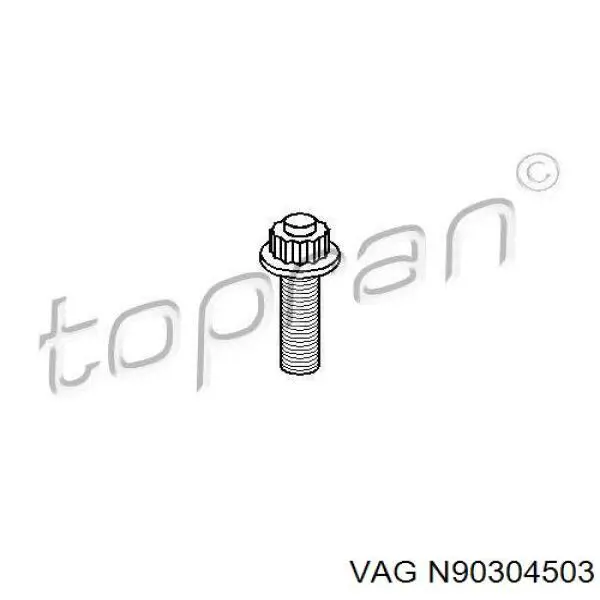 N90304503 VAG Болт коленвала