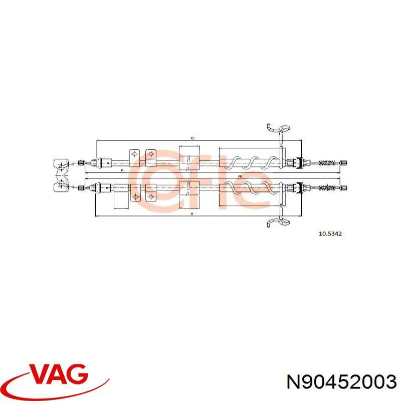  VAG N90452003
