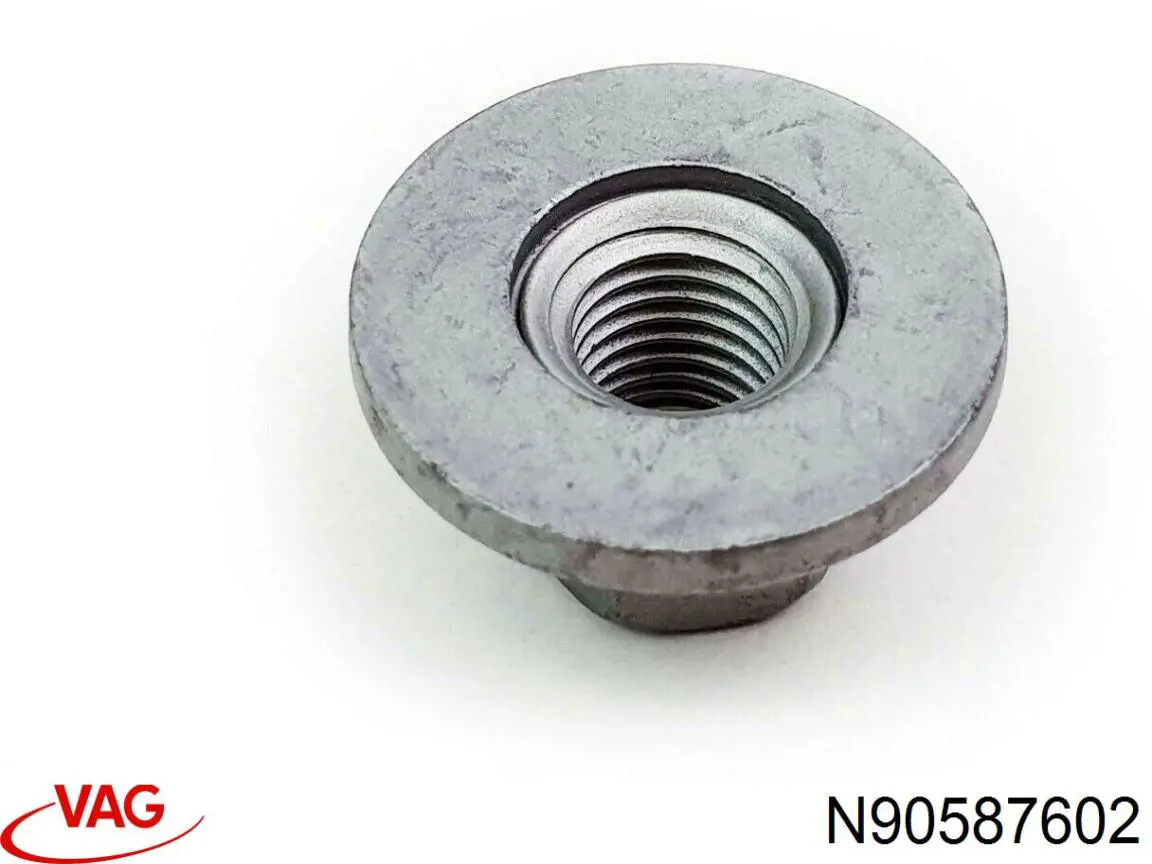 Гайка маточини передньої VAG N90587602