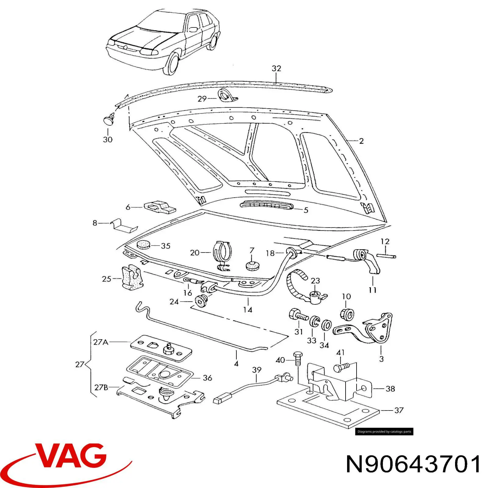  VAG 4D0201449C ціна, від 0.37 USD