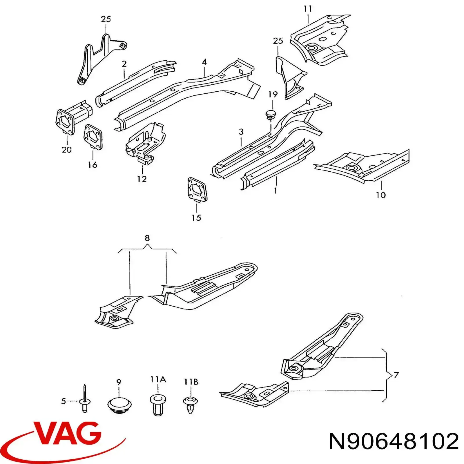Купити N90648102 Porsche 
