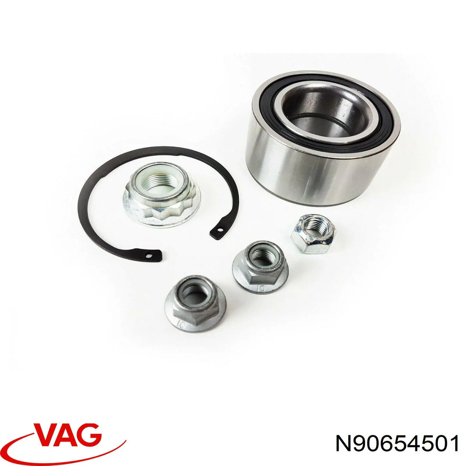 Гайка маточини задньої N90654501 VAG