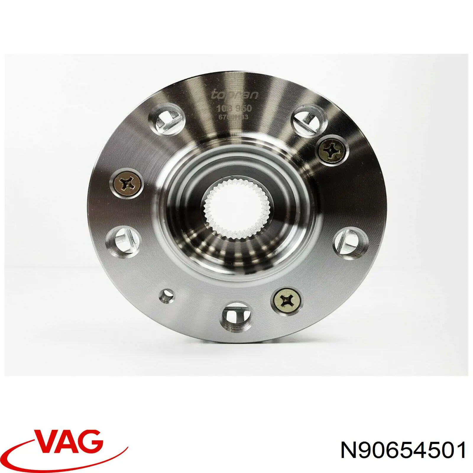 N90654501 VAG Гайка маточини задньої