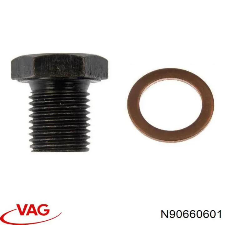 Купити N90660601 VAG Пробка піддона двигуна