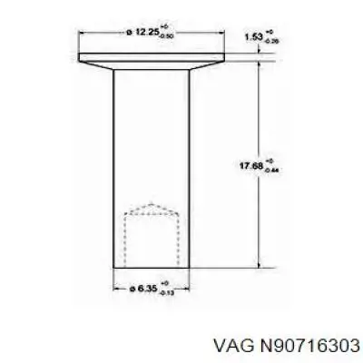  VAG N90716303 ціна, від 22.85 USD
