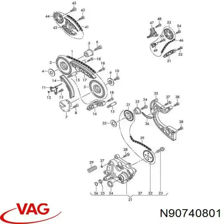 Кільце ущільнювача трубки охолодження АКПП VAG N90740801 ціна, від 3.13 USD