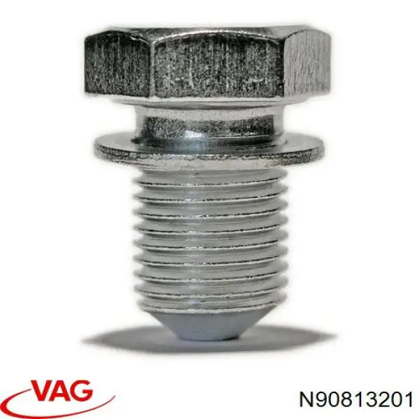 Купити N90813201 VAG Пробка піддона двигуна