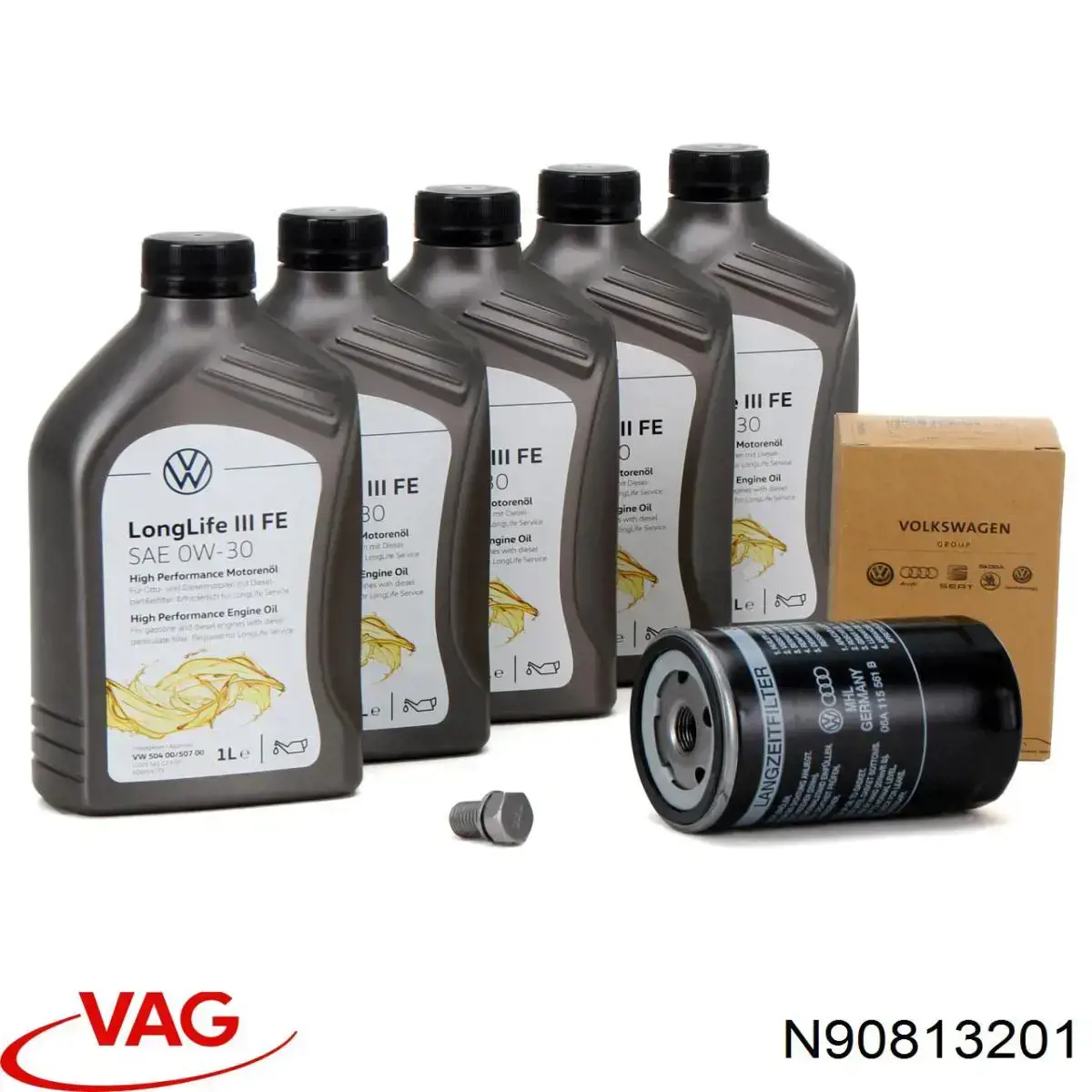 Болт піддона VAG N90813201