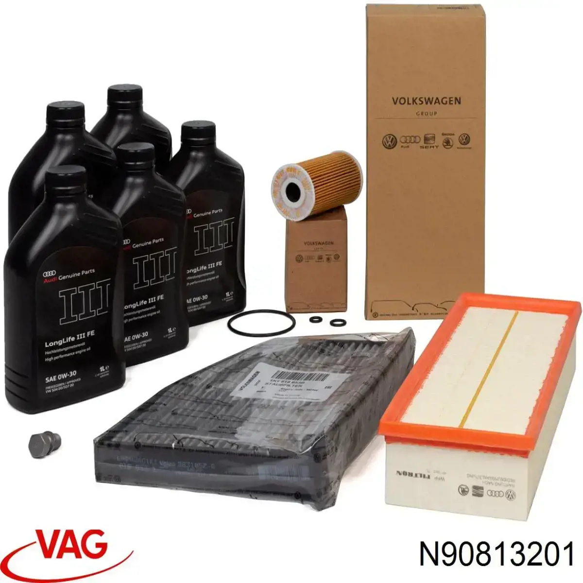 Пробка піддона двигуна VAG N90813201 ціна, від 1.49 USD