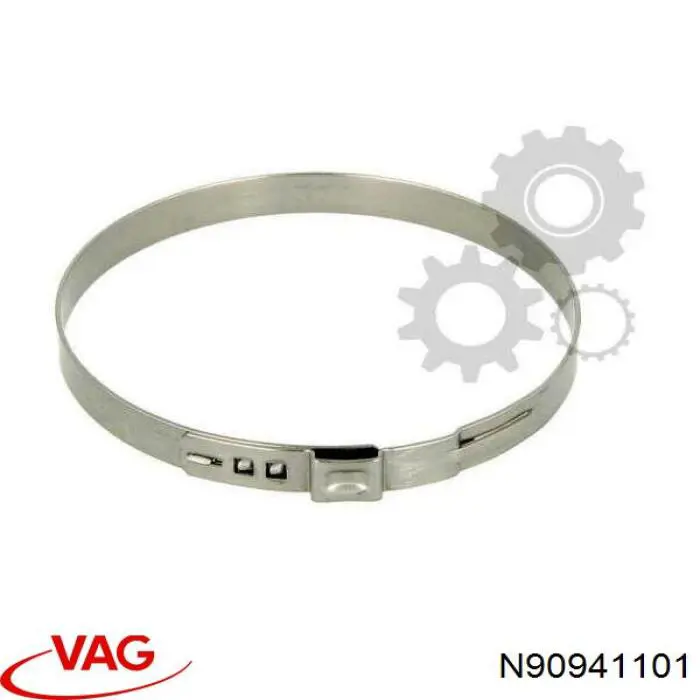 Хомут пильовика ШРКШа, універсальний VAG N90941101 ціна, від 0.85 USD