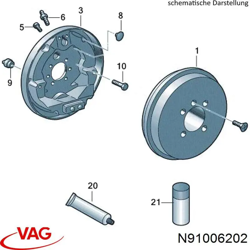  VAG N90930902 ціна, від 3.24 USD