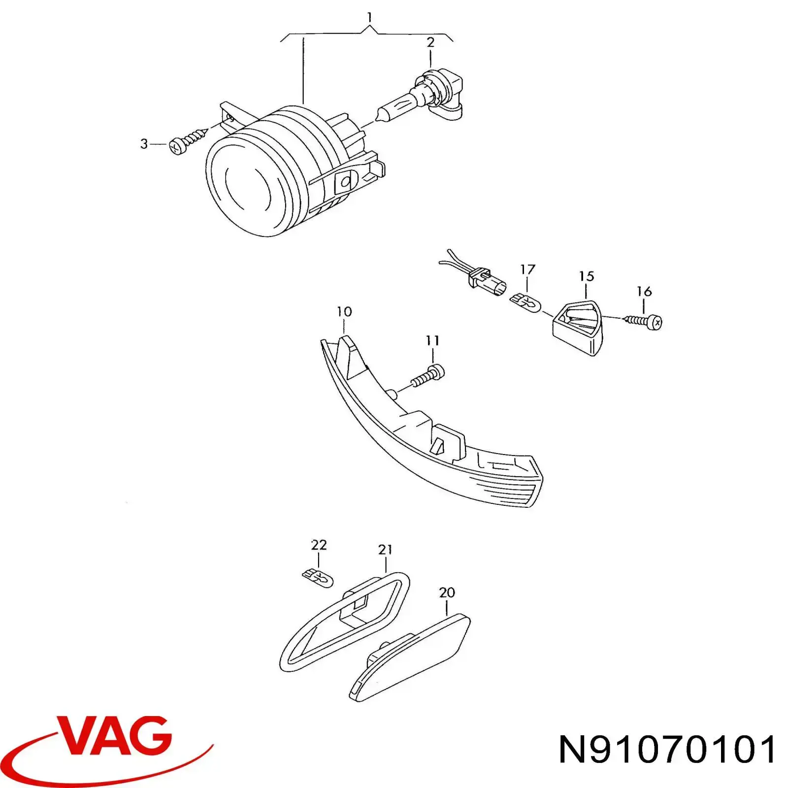 N91070101 VAG 