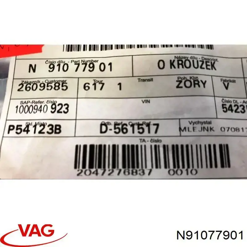 N91077901 VAG 