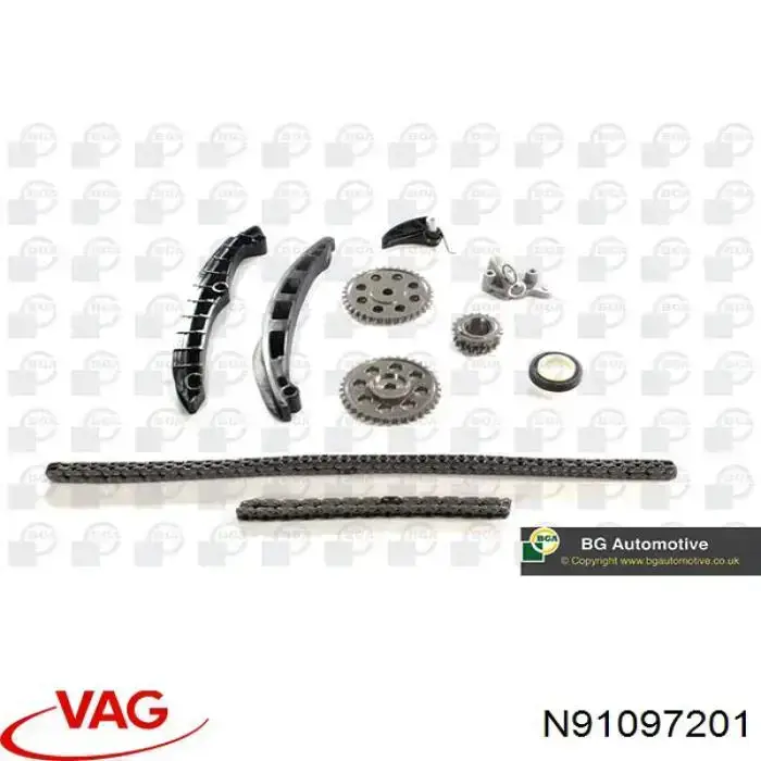 Купити N91097201 VAG Болт (шпилька) впускного колектора