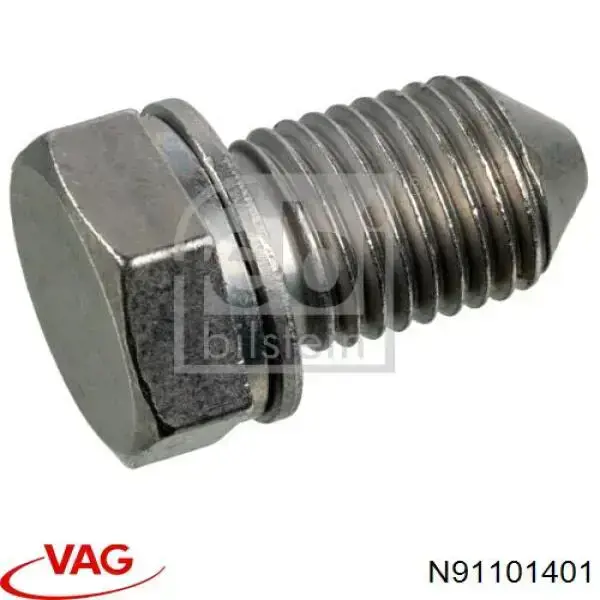 Купити N91101401 VAG Пробка піддона двигуна