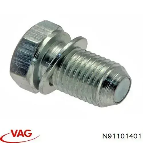 N91101401 VAG Пробка піддона двигуна
