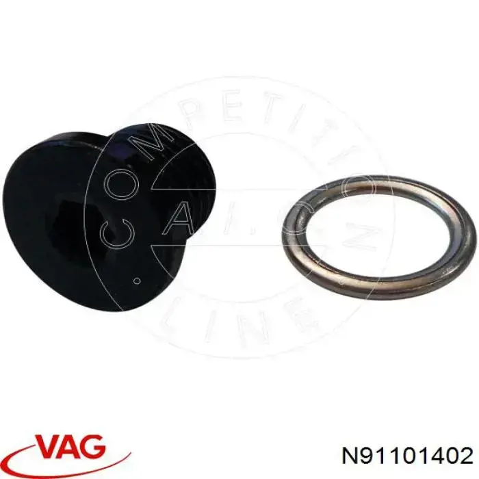 Пробка піддона двигуна VAG N91101402 ціна, від 2.45 USD