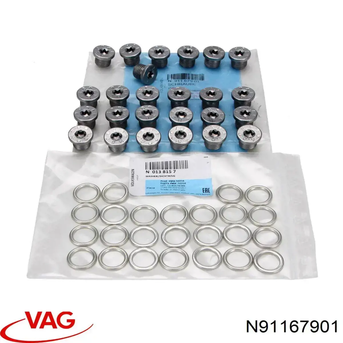 Болт піддона VAG N91167901